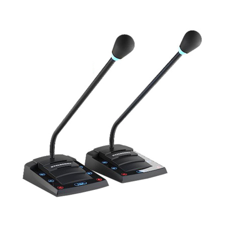 Stelberry D-700, чёрное цифровое переговорное устройство офисной связи "директор-секретарь"